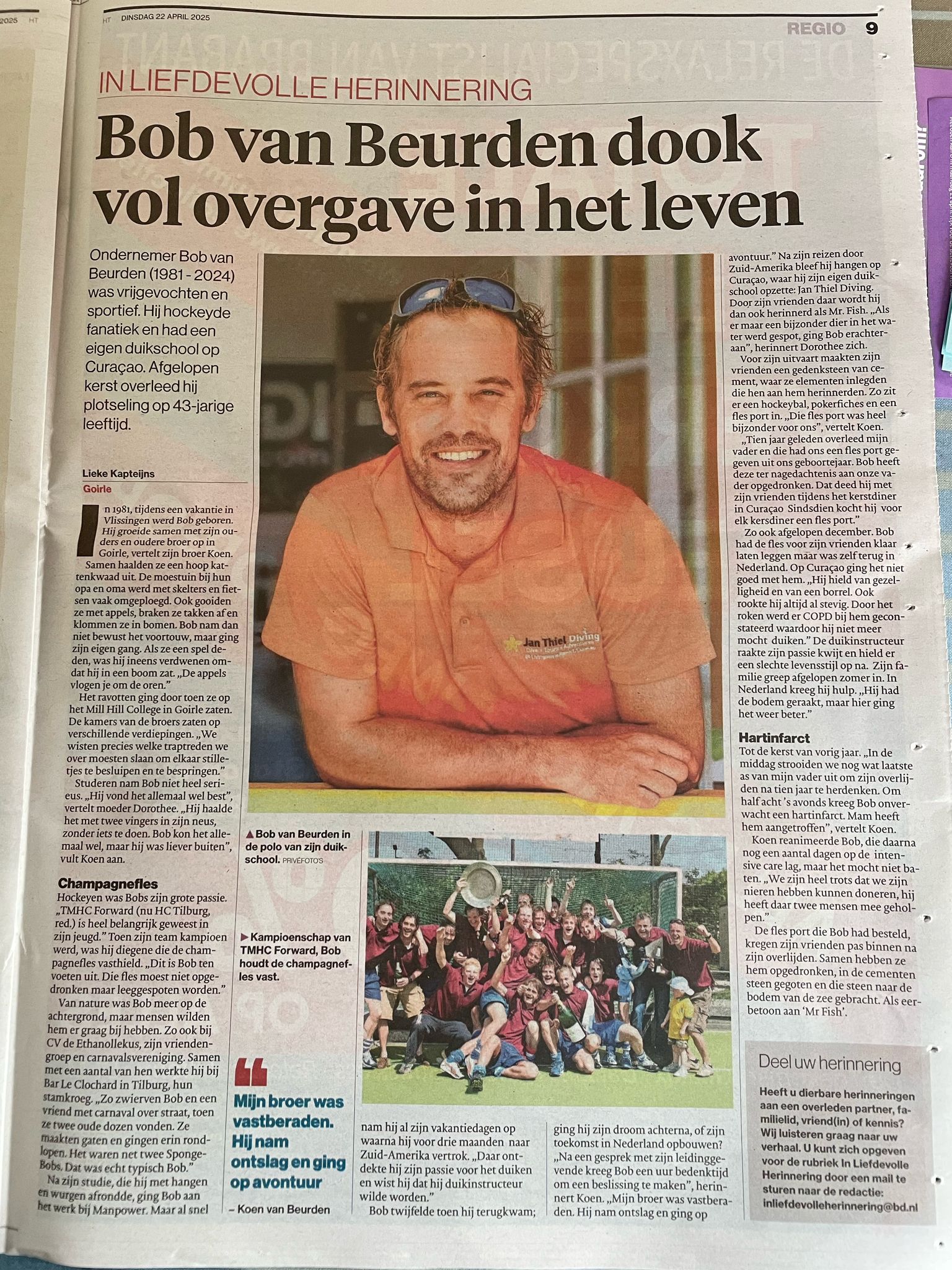 Artikel BD afbeelding